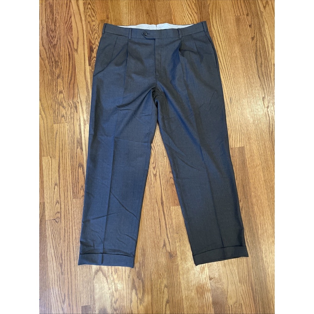 Brooks Brothers Country‎ Club SaxXon Men's Madison Pants Made In USA Size 36x29